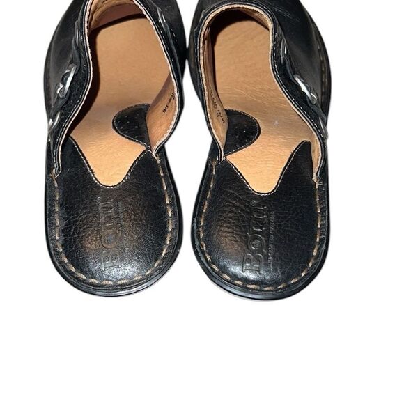 Born Black Leather Mules Size 8 - Picture 5 of 8